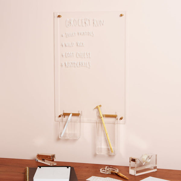 Russell Hazel Acrylic Wall Memo Board