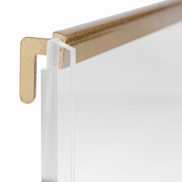 Russell Hazel Acrylic Wall Shelf