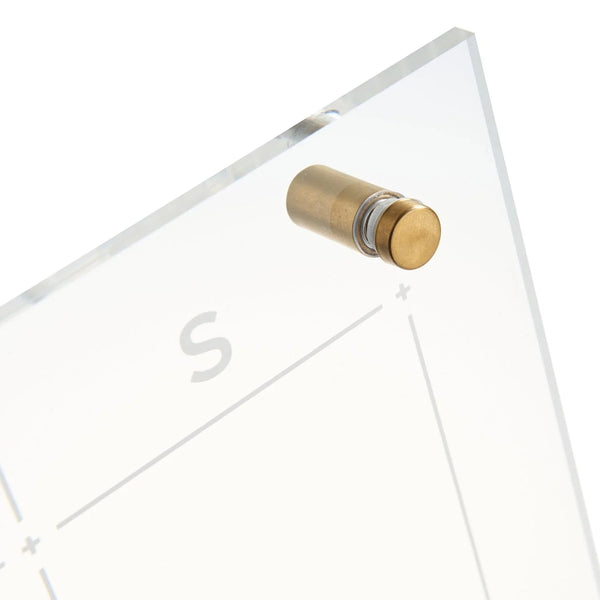 Russell Hazel Acrylic Weekly Wall Calendar