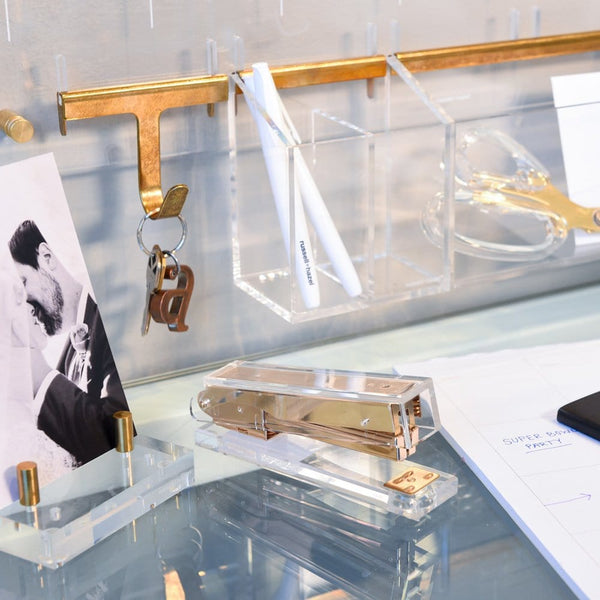 Russell Hazel Brass Wall Hook