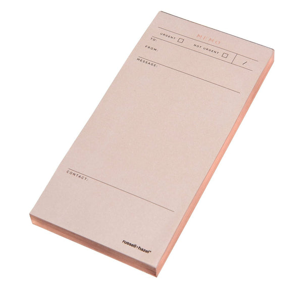 Russell Hazel Essentials Notepad Set - Blush