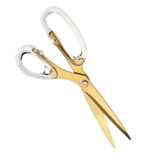 Russell Hazel Gold & Acrylic Scissors