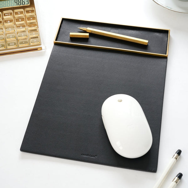 Russell Hazel Mousepad Leather - Black