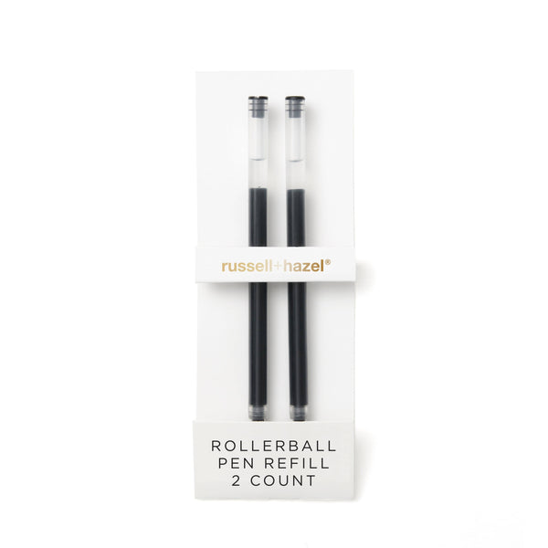 russell hazel Rollerball Pen Refill - Black Ink