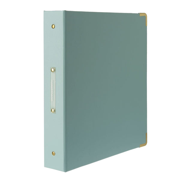 Russell Hazel Signature 3 Ring Binder Leather