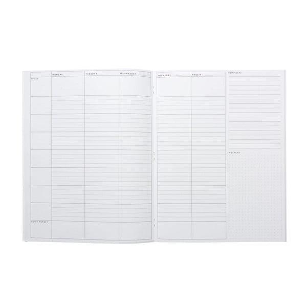 Russell Hazel Signature Loop Weekly Planner Insert