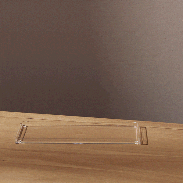 Russell Hazel Small Acrylic Bloc Tray