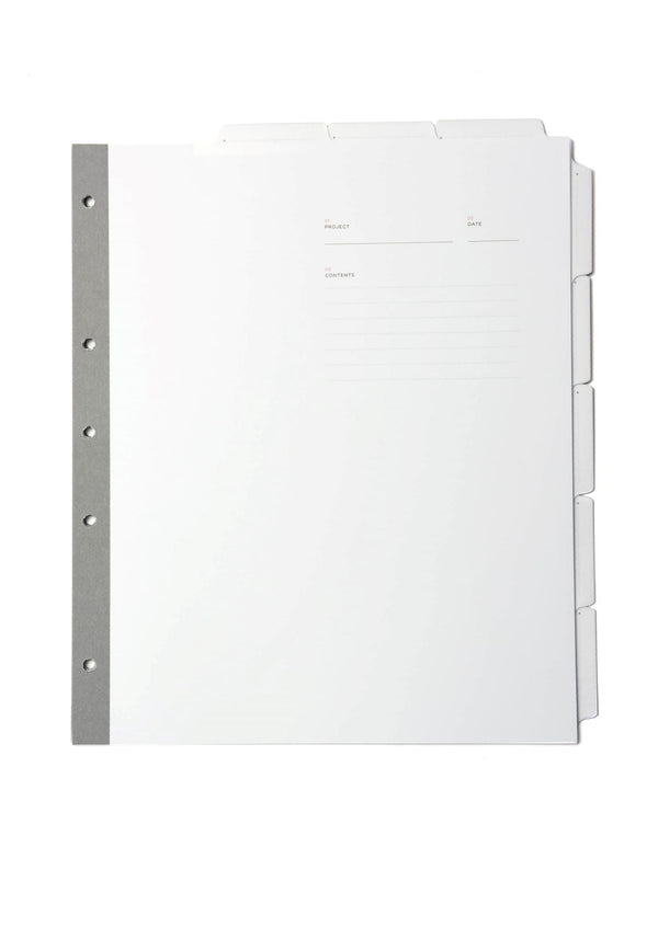 Russell Hazel Tab Dividers Signature Binder Insert