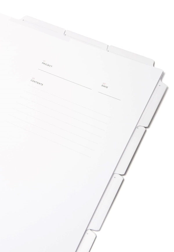 Russell Hazel Tab Dividers Signature Binder Insert