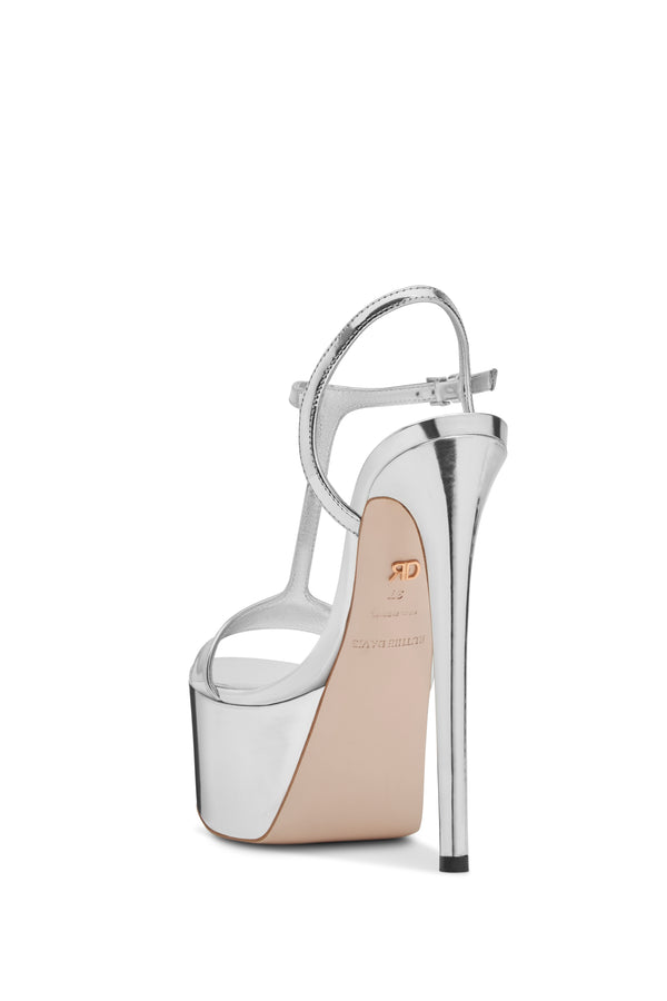 Ruthie Davis DWELL | SILVER MIRROR
