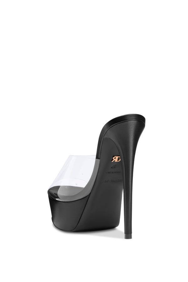 Ruthie Davis KENNY | BLACK/CLEAR