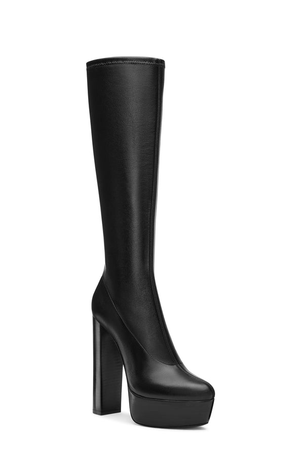 Ruthie Davis LUNA | BLACK STACKED