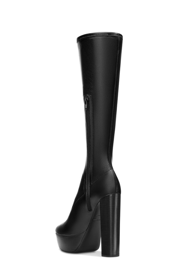 Ruthie Davis LUNA | BLACK STACKED