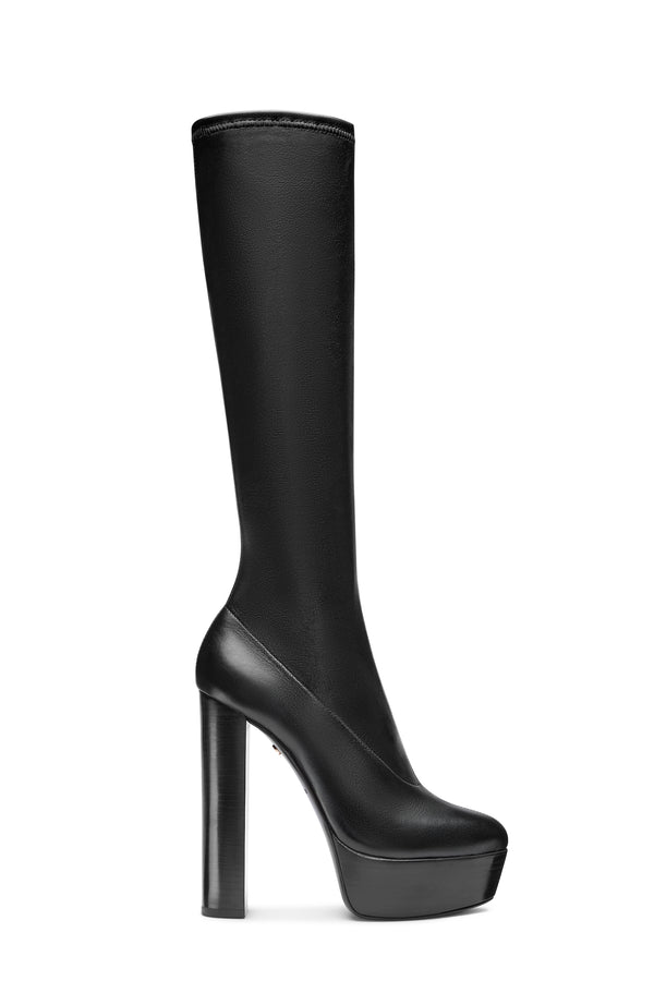 ruthie davis LUNA | BLACK STACKED