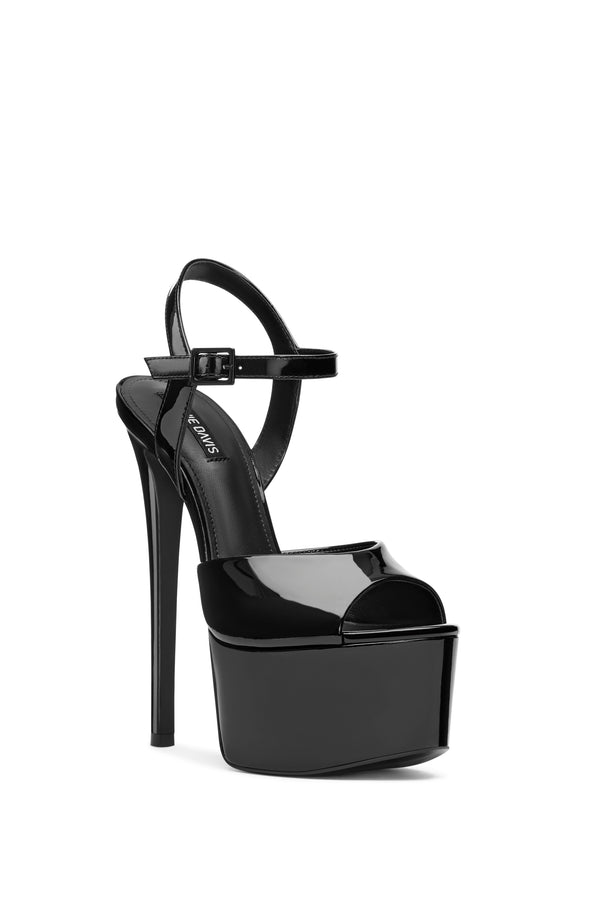 Ruthie Davis PUFFY | PATENT BLACK