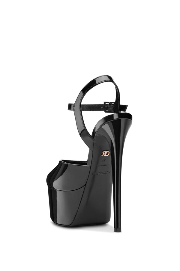 Ruthie Davis PUFFY | PATENT BLACK