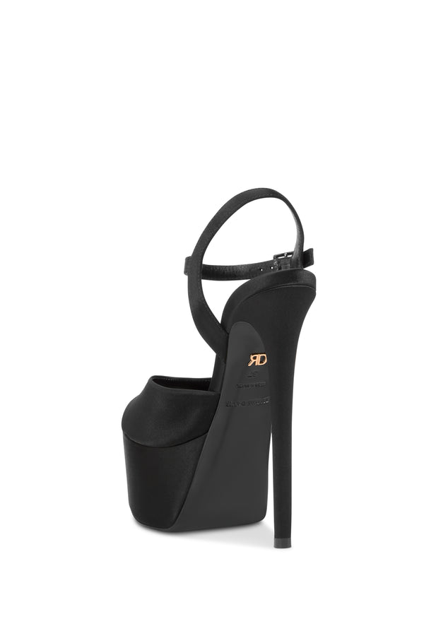 Ruthie Davis PUFFY | SATIN BLACK