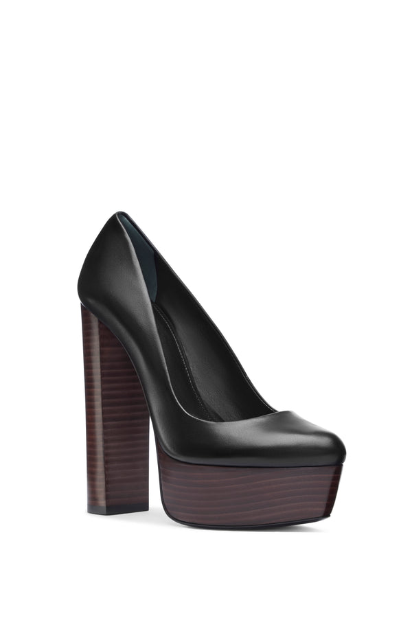 Ruthie Davis SCONSET | BLACK STACKED