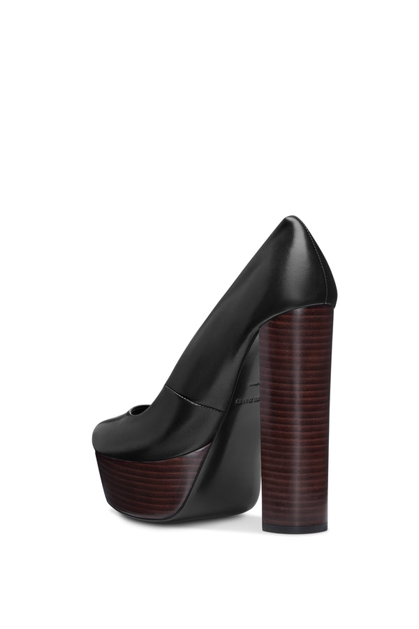 Ruthie Davis SCONSET | BLACK STACKED