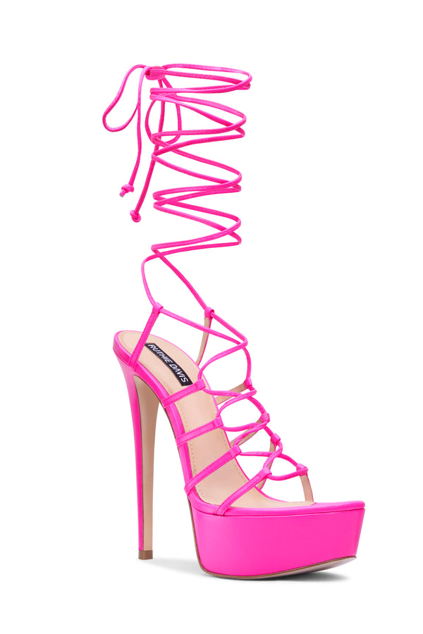 Ruthie Davis TWIGGY | NEON FUSCIA