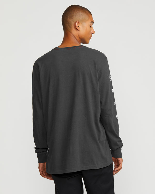 Rvca All Spray Long Sleeve Tee