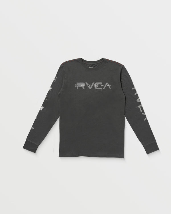 rvca All Spray Long Sleeve Tee