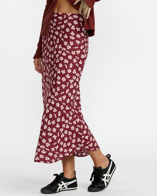 Rvca Annika Midi Skirt