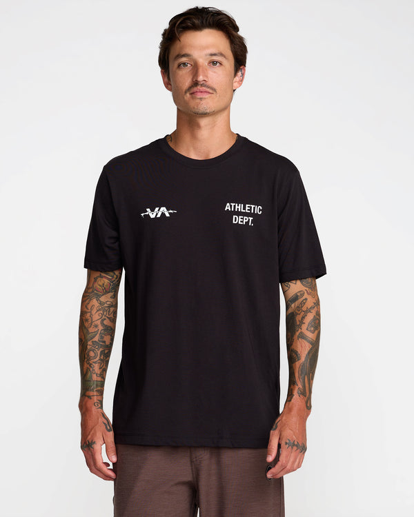 Rvca Athletic Department Short Sleeve Tee