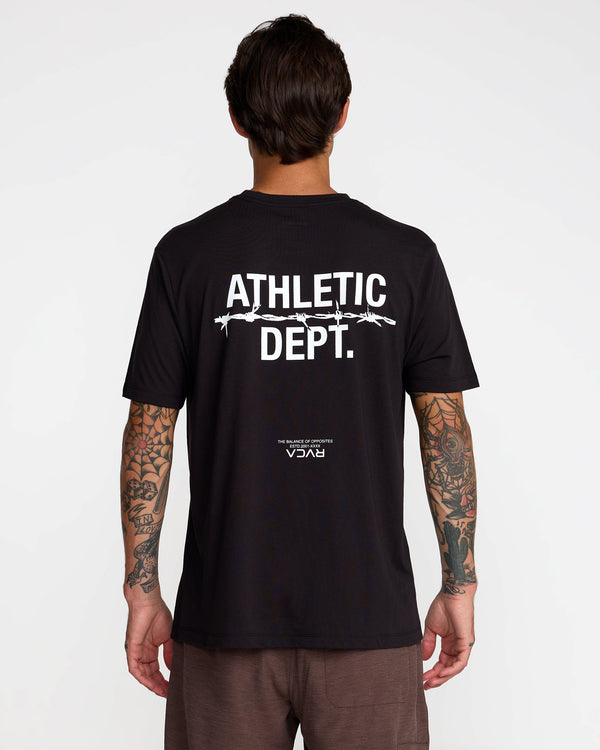 Rvca Athletic Department Short Sleeve Tee