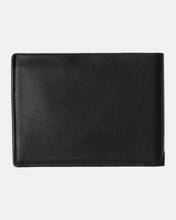 Rvca August Leather Wallet