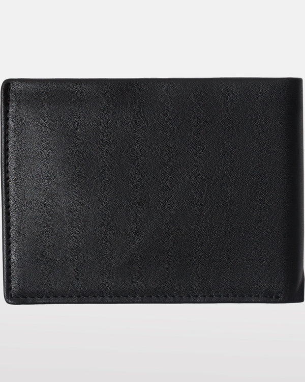 Rvca August Leather Wallet