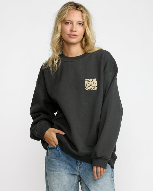 Rvca Baggie Boyfriend Crew
