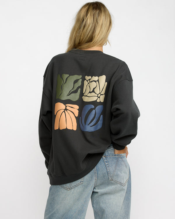 Rvca Baggie Boyfriend Crew