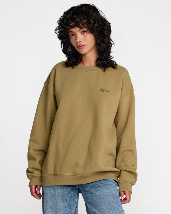 rvca Baggie Boyfriend Crew