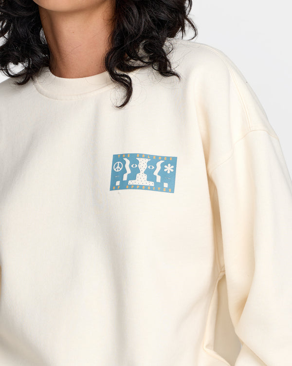 Rvca Baggie Boyfriend Crew