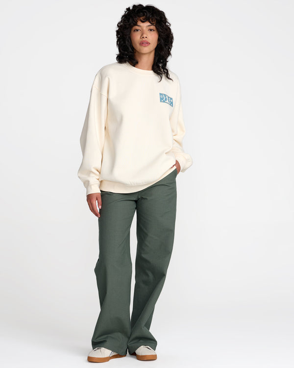 Rvca Baggie Boyfriend Crew