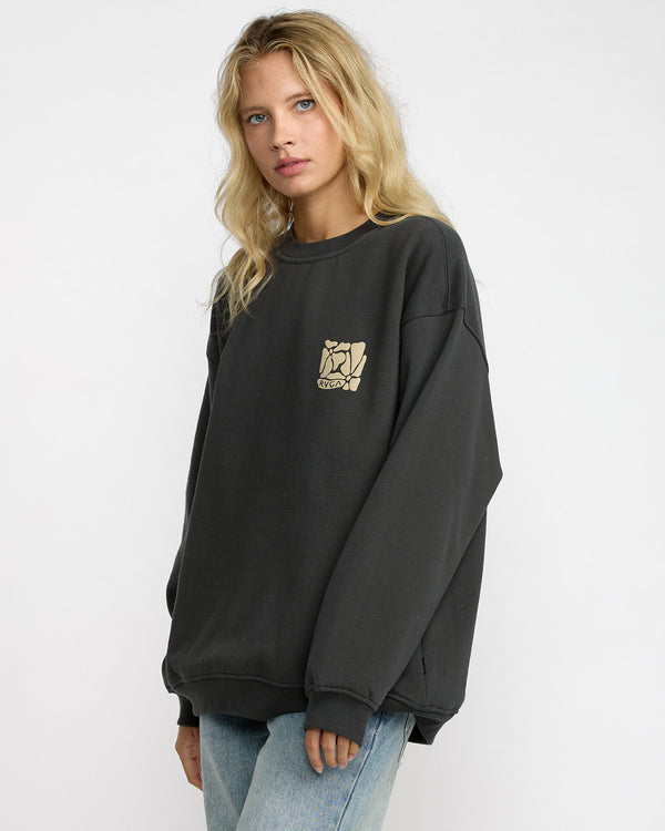 rvca Baggie Boyfriend Crew