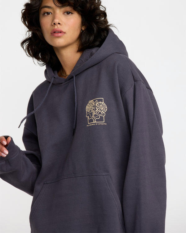 Rvca Baggie Boyfriend Hoodie