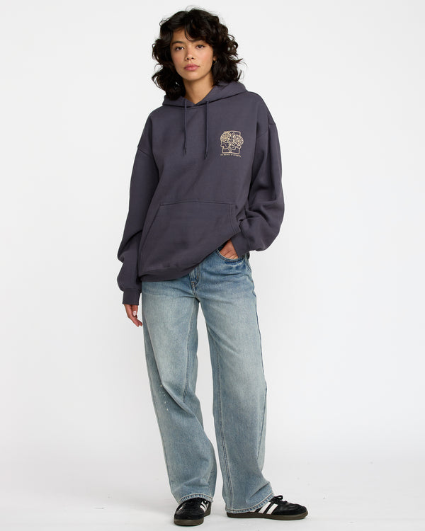 Rvca Baggie Boyfriend Hoodie