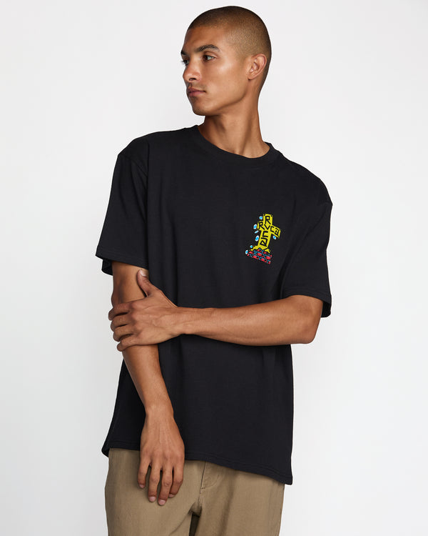 rvca Barbacross Short Sleeve Tee