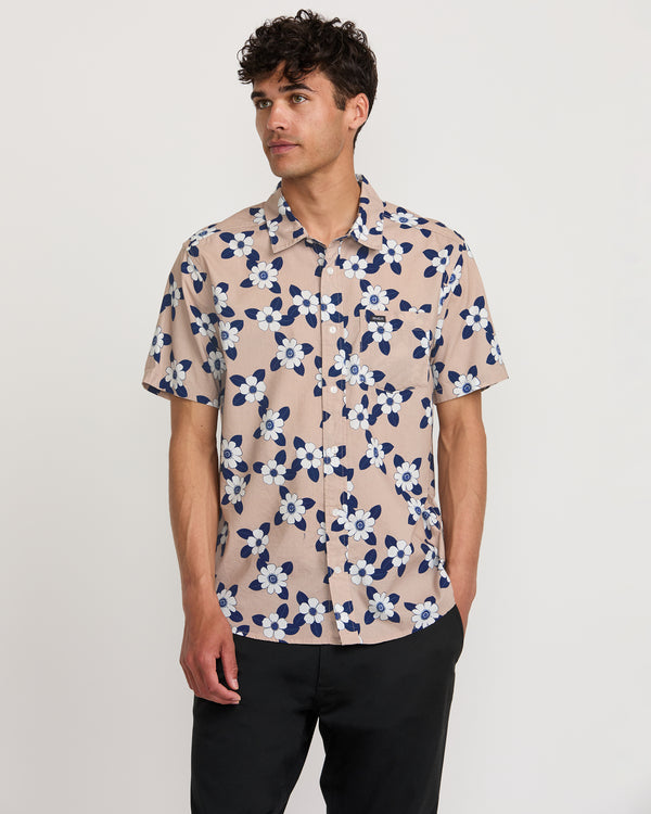 Rvca Botanical Short Sleeve Shirt