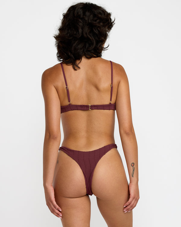 Rvca Chevy Grooves 90s Underwire Bikini Top