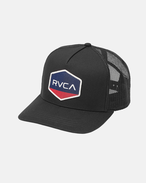 rvca Commonwealth Curved Trucker