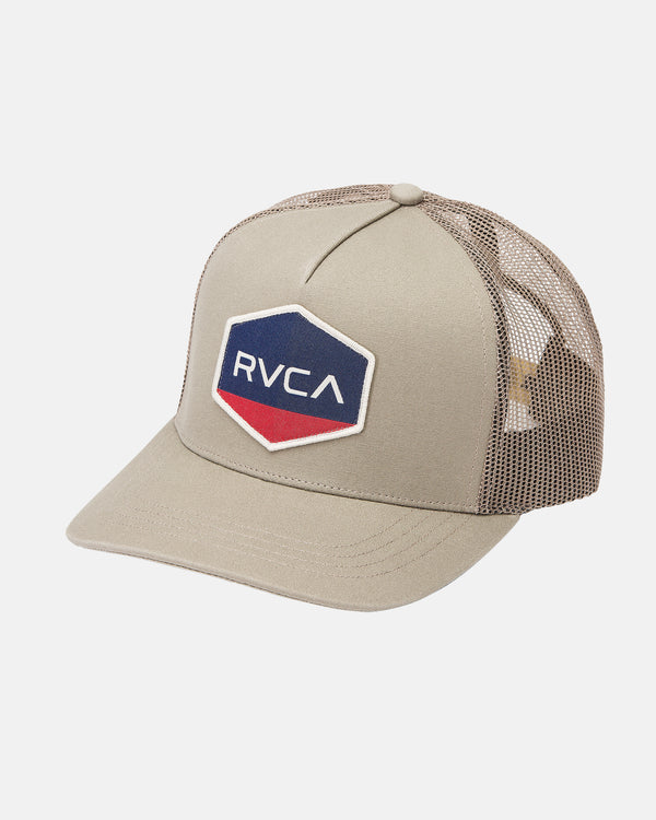 rvca Commonwealth Curved Trucker