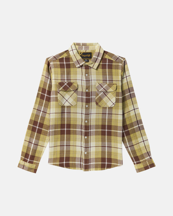 rvca Dayshift Flannel Long Sleeve Shirt