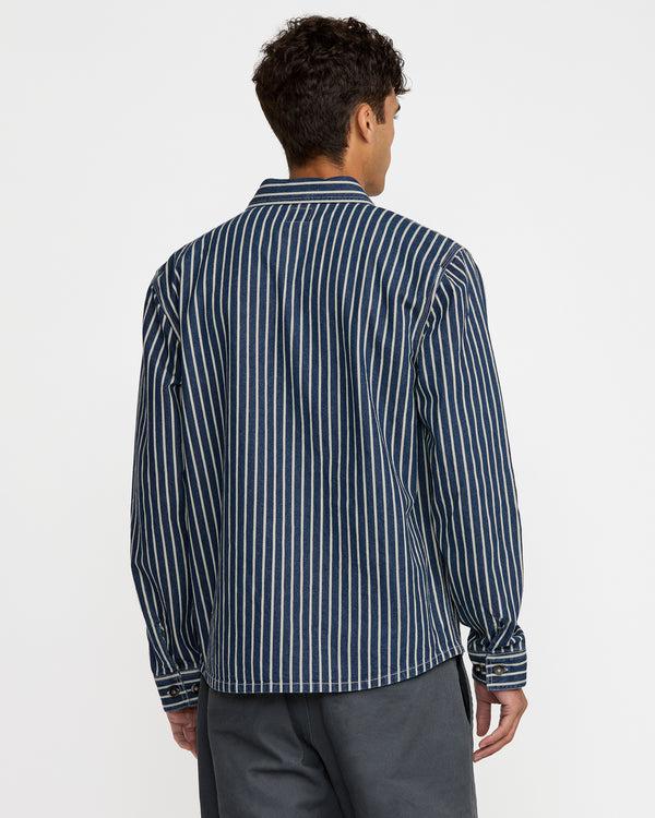 Rvca Dayshift Hickory Overshirt