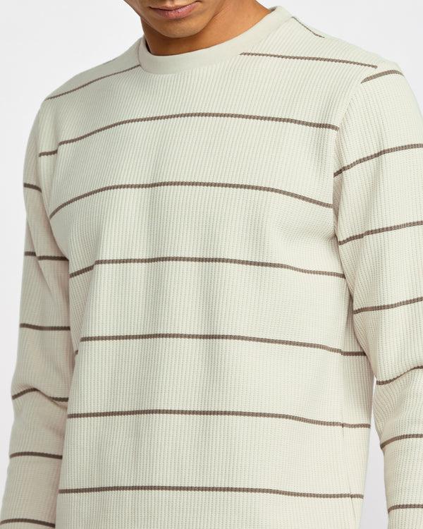 Rvca Dayshift Thermal Stripe Long Sleeve