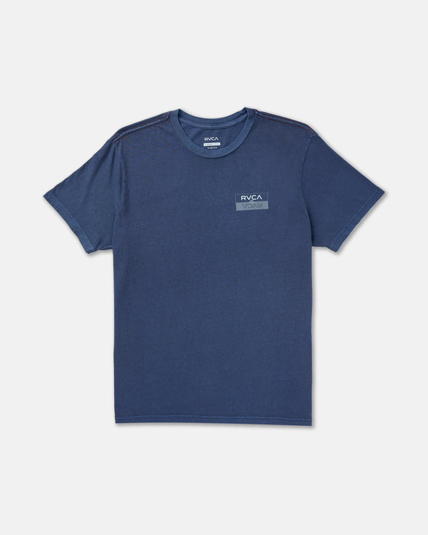 rvca Double Bar Split Tee