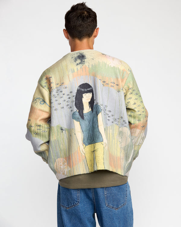 Rvca Ed Archive Cardigan