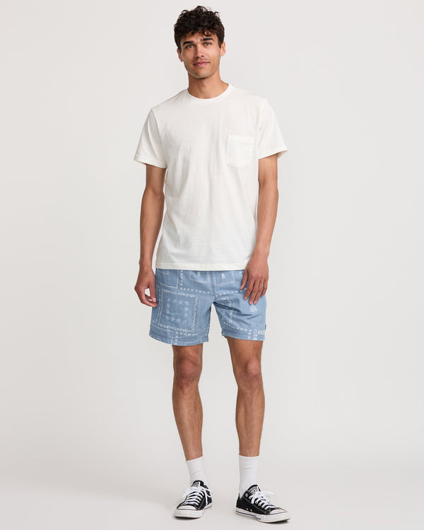 Rvca Escape Elastic Chambray 17"